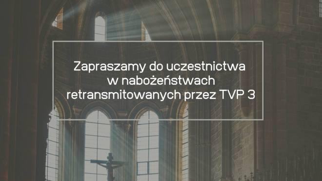 Wznowienie nabożeństw w TVP3
