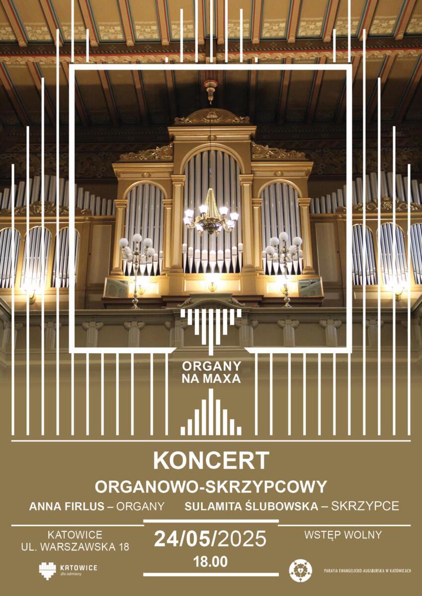 Pierwszy koncert „Organy na Maxa”