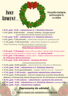 „Inny Adwent…” w naszej parafii
