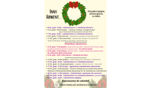 „Inny Adwent…” w naszej parafii