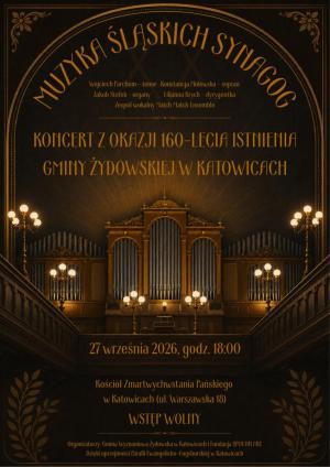 27 września – Muzyka Śląskich Synagog