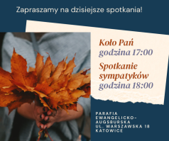 6 października – spotkania